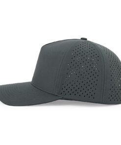 5-Panel Teardrop Perforated Cap — detail