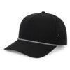 5-Panel Teardrop Perforated Rope Cap — main view