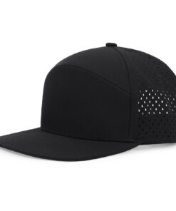 7-Panel Flat-Brim Teardrop Cap — main view